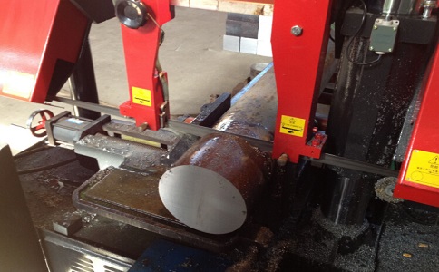 天元卧式带锯床加工时出现明显振荡如何排查？