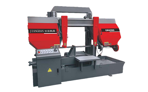 天元龙门带锯床运行中途停止切割产生的原因是什么？